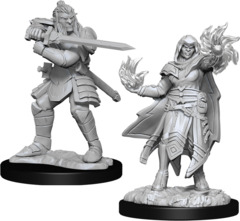 Hobgoblin Fighter Male & Hobgoblin Wizard Female (Nolzur's - W15)